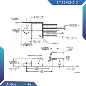 آی سی LM2576S-5.0