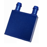 بلوک خنک کننده آبی 4X4 سانت آنودایز شده