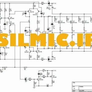 طرح آمپلی فایر MOSFET قدرت 400W و 500W با تغذیه دوبل 50 ولت AC