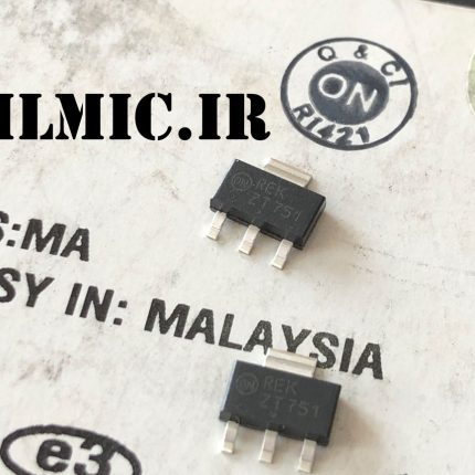 ترانزیستور PZT751T1G نوع PNP ساخت ON مالزی با جریان کاری بالا تا 0.8 آمپر