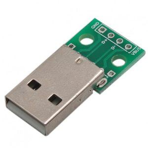 برد برک اوت USB دارای سوکت نری