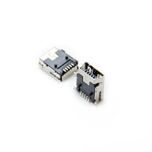 كانكتور MINI USB TYPE B مادگی (SMD)