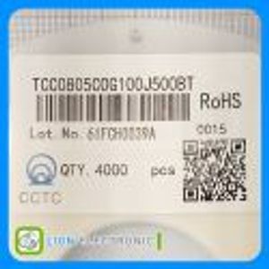 TCC0805COG100J500BT