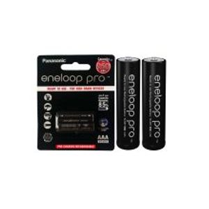 باتری شارژی نیم قلمیPanasonic Eneloop Pro 950mA