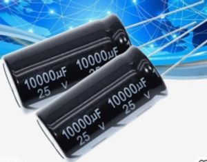 خازن الکترولیتی 25v10000µf (بسته 5 عددی)