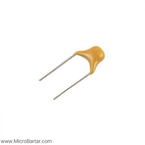 خازن مولتی لایر 0.1uF فاصله پایه 2.5mm