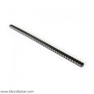 Pin Header 1*40 Female Rounded