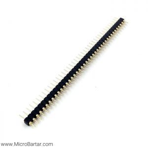 Pin Header 1*40 Male Rounded