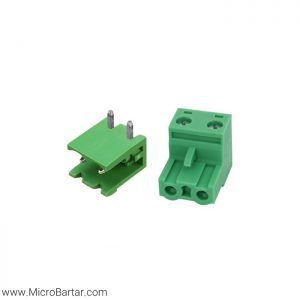 Terminal Block Connector KF2EDG(R)-X-7.62mm-2P Right M&F