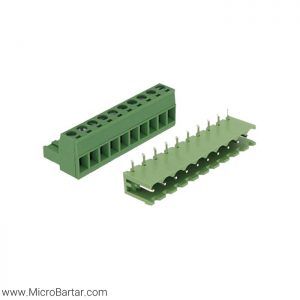 Terminal Block Connector KF2EDG(R)-X-5.08mm-10P Right M&F