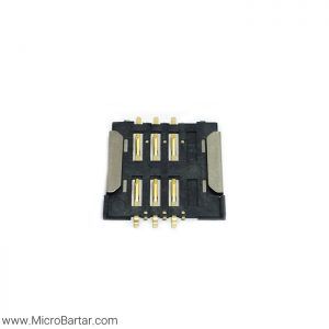 Sim Card Socket SI16C-08200 6Pin 2.54mm