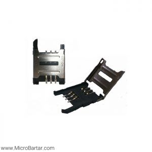 Sim Card Socket 6Pin C717 Hinged