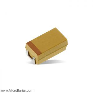 Capacitor 100U 10V CASE C TANTAL AVX