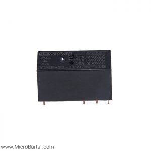 رله Y14F-SS-112LMW-115 12V 16A Silver Plate