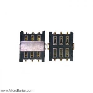 Sim Card Socket 6Pin Nano C781 Push-Pull
