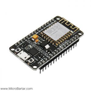 برد توسعه NodeMCU دارای هسته وایفای ESP8266 و مبدل CP2102