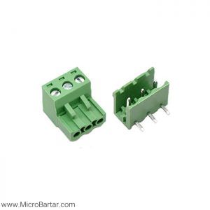 Terminal Block Connector KF2EDG(R)-X-5.08mm-3P Right M&F