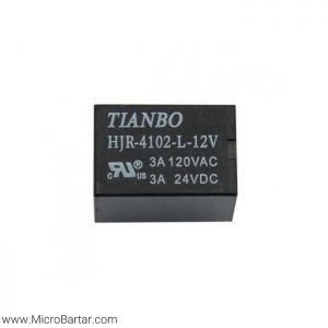 رله Tianbo HJR-4102-L-12V 12v 3a