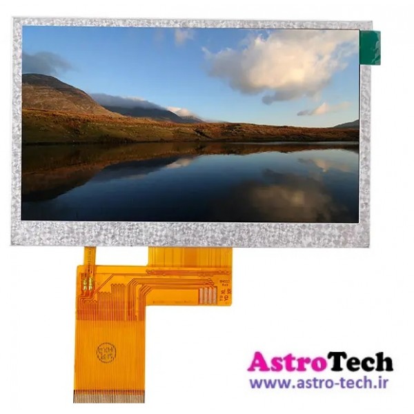 السیدی 4.3 اینچ رنگی 40 پین TFT 4.3 Inch LCD بدون تاچ اسکرین
