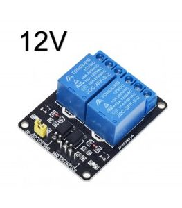 ماژول رله 12 ولت دو کاناله برند TONGLING با اپتوکوپلر Relay Module