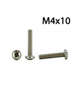 بسته 20 عددی پیچ فلزی M4x10 مناسب برای رباتیک