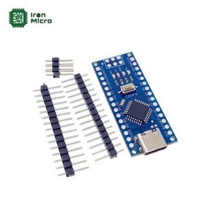 بورد آردوینو نانو ARDUINO NANO WITH CH340 با پورت TYPE-C