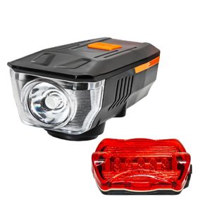 چراغ جلو و عقب دوچرخه باتری خور مدل LY-18