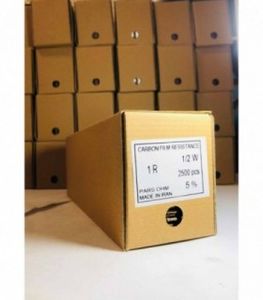 مقاومت 1R اهم ثابت 1/2 وات 5 درصد بسته 2500 عددی