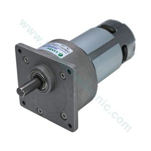 موتور دی سی گیربکس دار ZGB60FM (24V 490RPM)