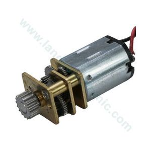 موتور دی سی گیربکس دار  ZGA12-FN20 (6V 70RPM)