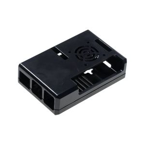 جعبه مشکی برد رسپبری پای 3 بی پلاس پشتیبانی از فن | box for raspberry pi