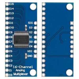 ماژول مالتی پلکسر 16 کاناله CD74HC4067 آنالوگ / دیجیتال