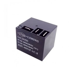 رله فیش خور – کولری 24 ولت 30 آمپر T91 مارک LIMING کد JQX-4501F-1C-S