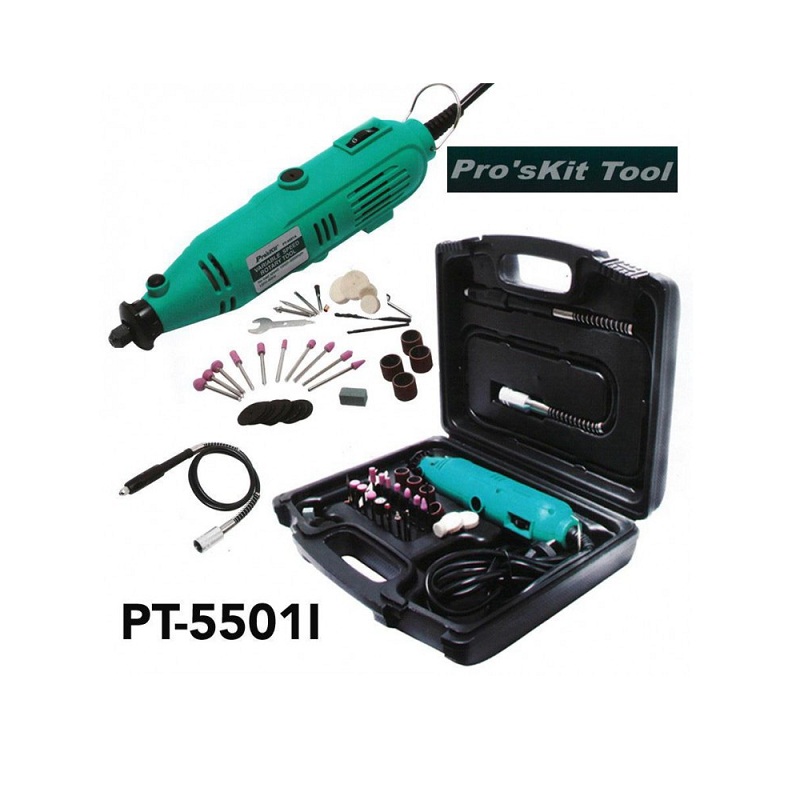 ست مینی دریل انگشتی پیشرفته پروسکیت Proskit مدل PT-5501