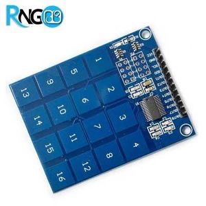 ماژول صفحه کلید لمسی خازنی 4*4 - Keypad Touch TTP229