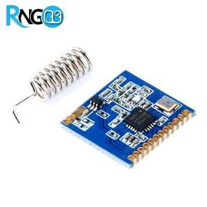 ماژول کوچک ترنسیور بی سیم SI4432 در فرکانس 433Mhz با برد 1Km