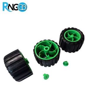 چرخ پلاستیکی کونیک خور 50x30mm طرح اسپورت