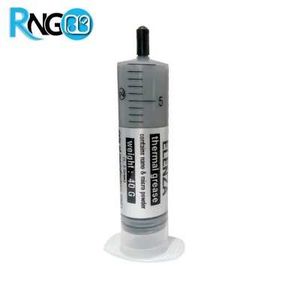 خمیر سیلیکون سرنگی نقره 40g