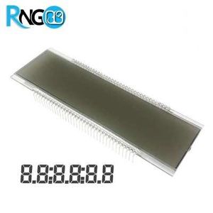 نمایشگر LCD سون سگمنتی 6DIG عریض (پمپ بنزینی)