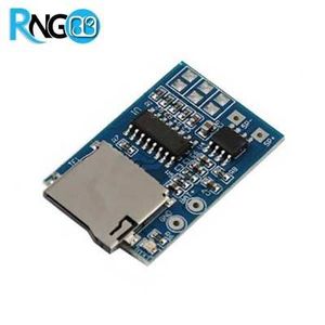 ماژول پخش GPD2846A MP3 دارای حافظه EEPROM با پشتیبانی از TF card / U disk / FM / LineIn