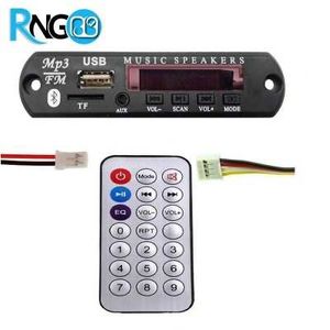 پخش کننده MP3 و رادیو پنلی مجهز به درگاه MicroSD/USB ، ریموت و بلوتوث