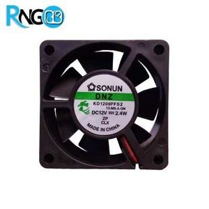 فن 12V ساده سایز 6x6x2 سانت دو سیم