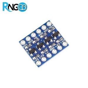 ماژول مبدل سطح ولتاژ 3.3 به 5 دوطرفه 4تایی سازگار با UART/IIC/1-WIRE/SPI