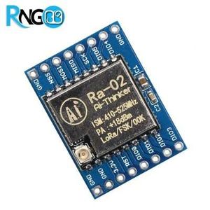 ماژول فرستنده گیرنده 433Mhz سریال LORA-RA02 مجهز به Sx1278 با برد کمکی