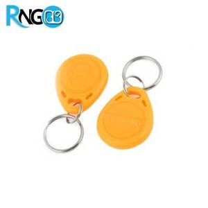 تگ RFID 125KHZ مدل جاسوئیچی زرد