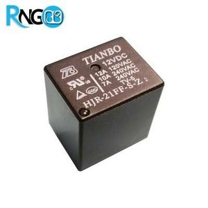 رله 12V 12A مدل قدرت HJR-21FF-S-Z مارک TIANBO