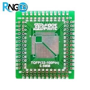 برد تبدیل SMD به DIP مولتی پکیج FQFP TQFP LQFP