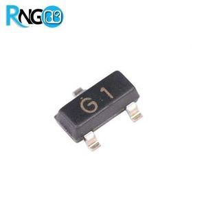 ترانزیستور منفی 160V 0.6A 0.3W مدل MMBT5551 SMD پکیج SOT-23 اورجینال