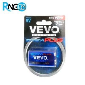باتری کتابی 9 ولت مدل VEVO Alkaline