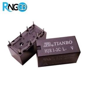 رله 12V 2A مخابراتی 8Pin مدل HJR1-2CL-12V مارک TIANBO